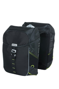 Thumbnail for Basil Miles Double Bag 34L Black Lime
