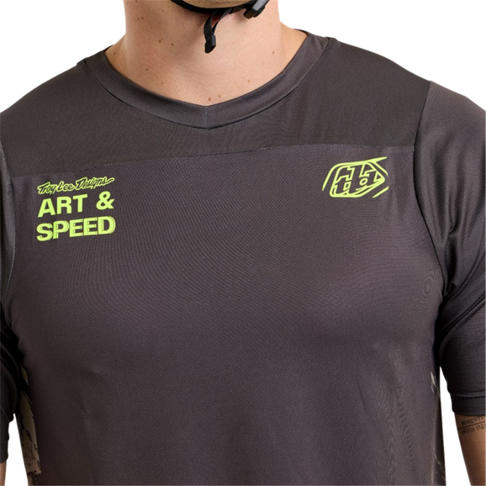 TLD 25.2 SKYLINE SS JERSEY ELEMENTAL DARK EARTH