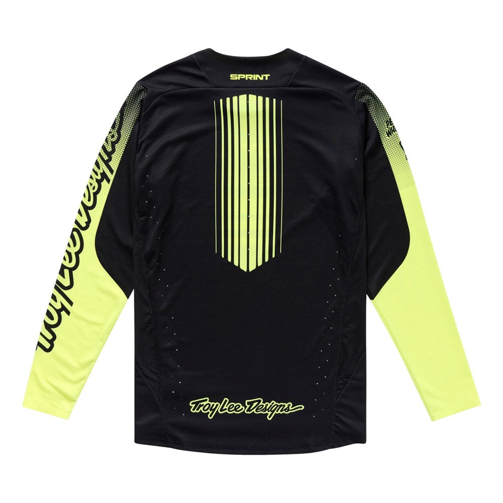 TLD 25.2 SPRINT JERSEY SEGMENT BLACK