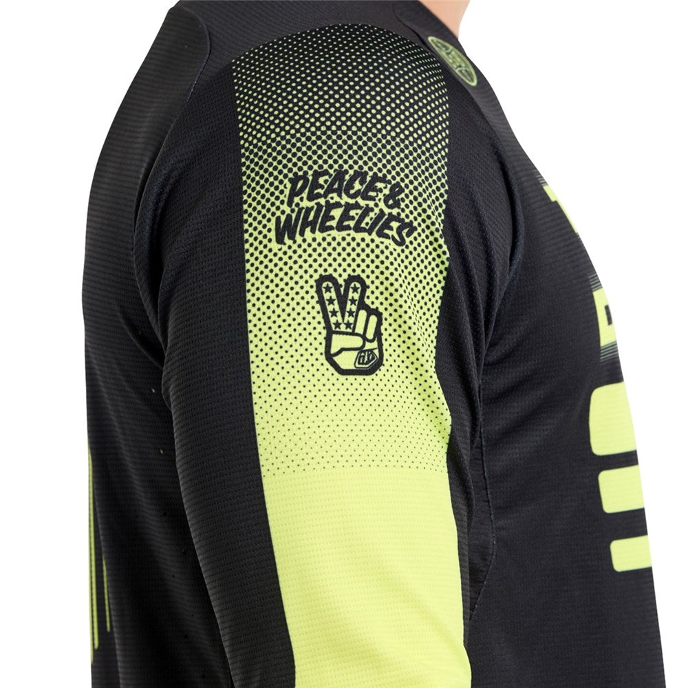 TLD 25.2 SPRINT JERSEY SEGMENT BLACK