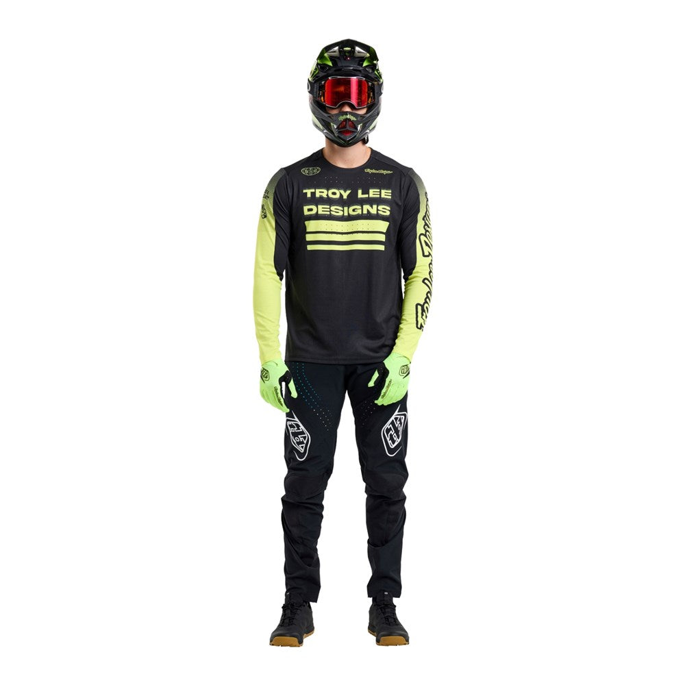 TLD 25.2 SPRINT JERSEY SEGMENT BLACK