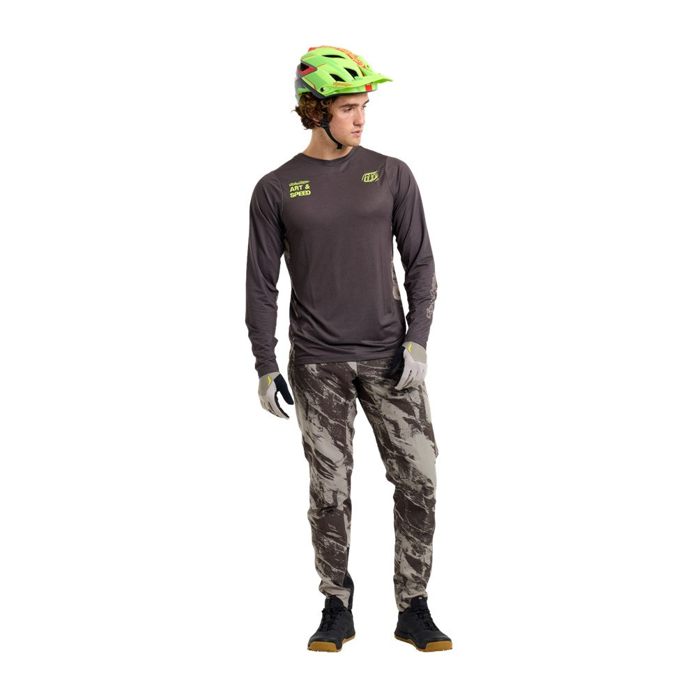 TLD 25.2 SKYLINE LS JERSEY ELEMENTAL DARK EARTH