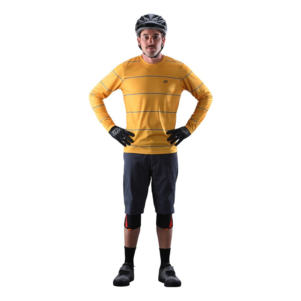 TLD Flowline LS Jersey Revert Honey