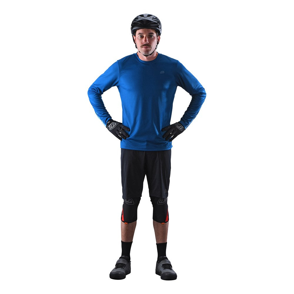 TLD 24.1 Flowline LS Jersey Slate Blue