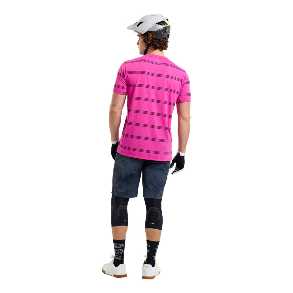 TLD 25.2 SKYLINE SS RIDE TEE WASHED OUT PARTY PINK