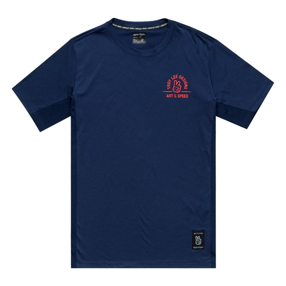 TLD 25.2 SKYLINE LS RIDE TEE LOCALS MIDNIGHT