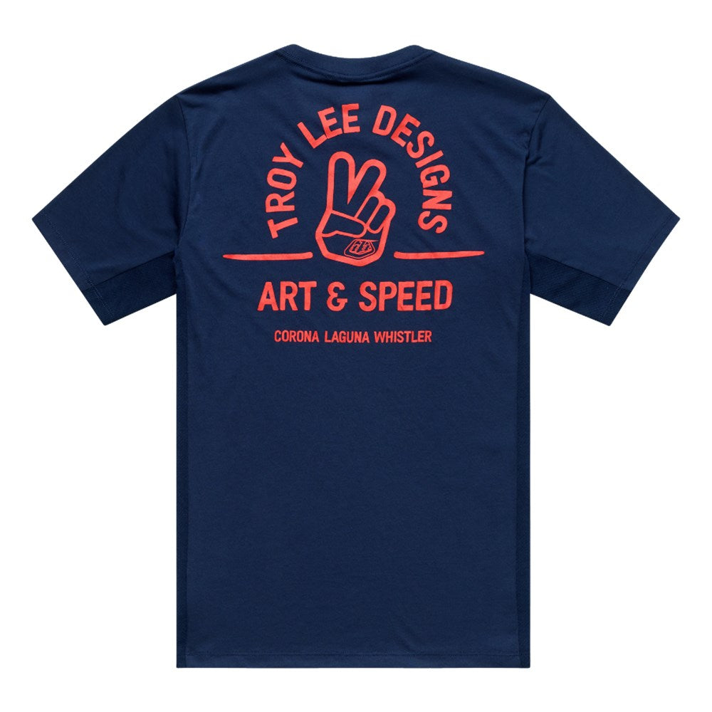 TLD 25.2 SKYLINE LS RIDE TEE LOCALS MIDNIGHT
