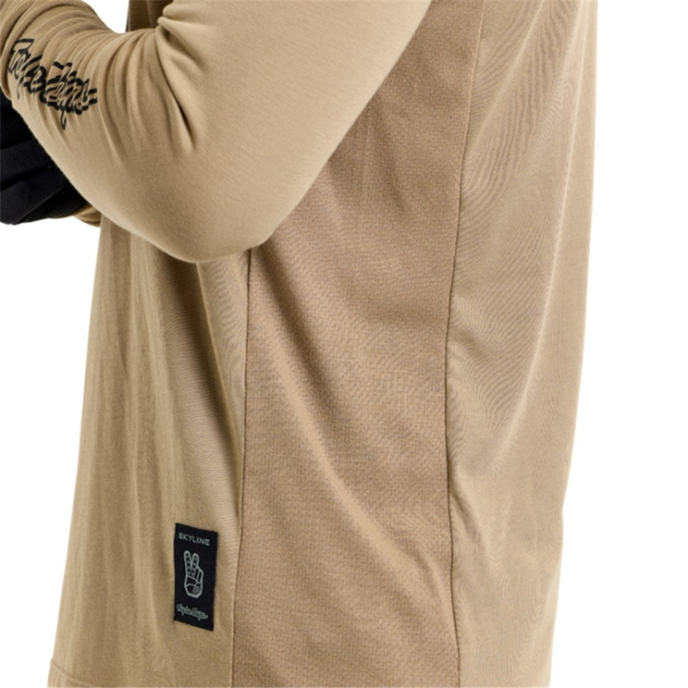 TLD 25.2 SKYLINE LS RIDE TEE SCRUBBED TIMBER