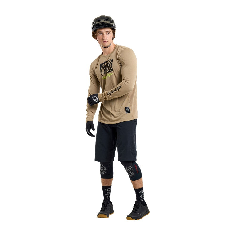 TLD 25.2 SKYLINE LS RIDE TEE SCRUBBED TIMBER