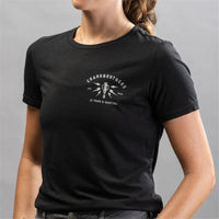 Thumbnail for Crankbrothers Womens Tee 25Th Anniversary Black