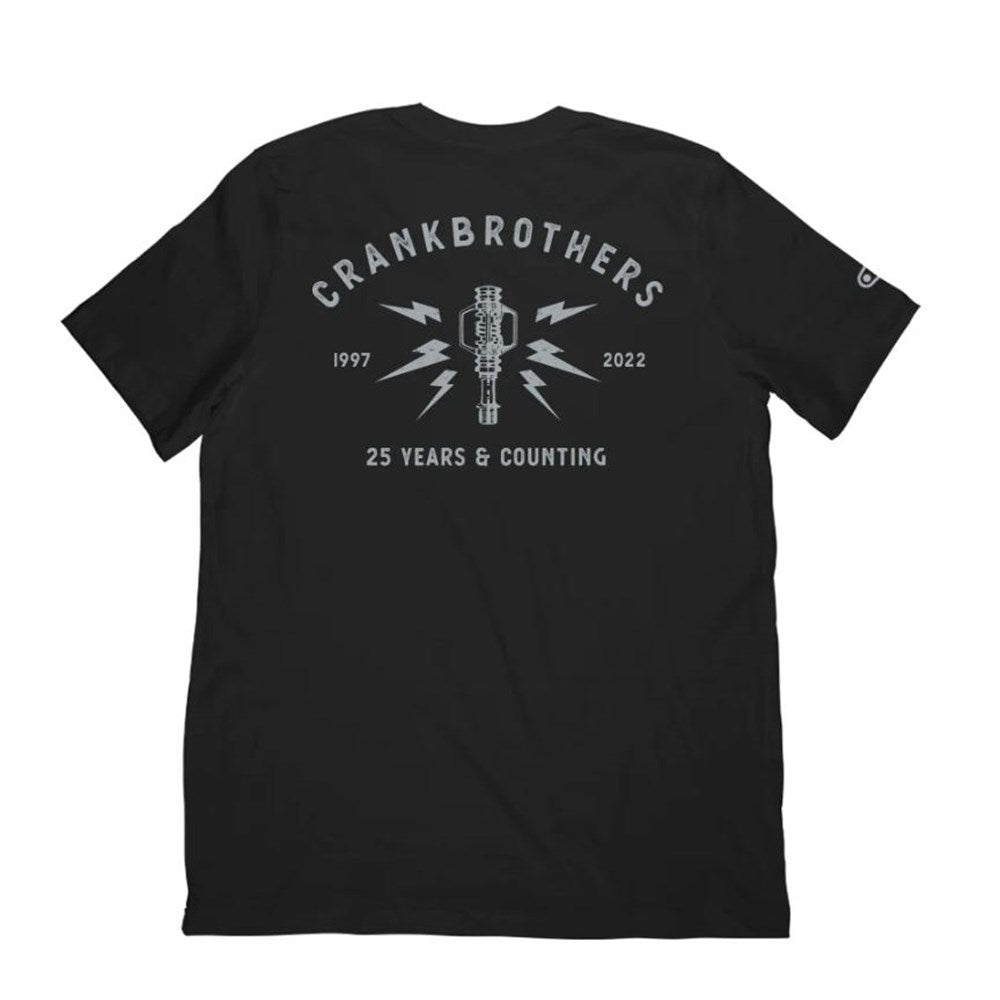 Crankbrothers Tee 25Th Anniversary Black