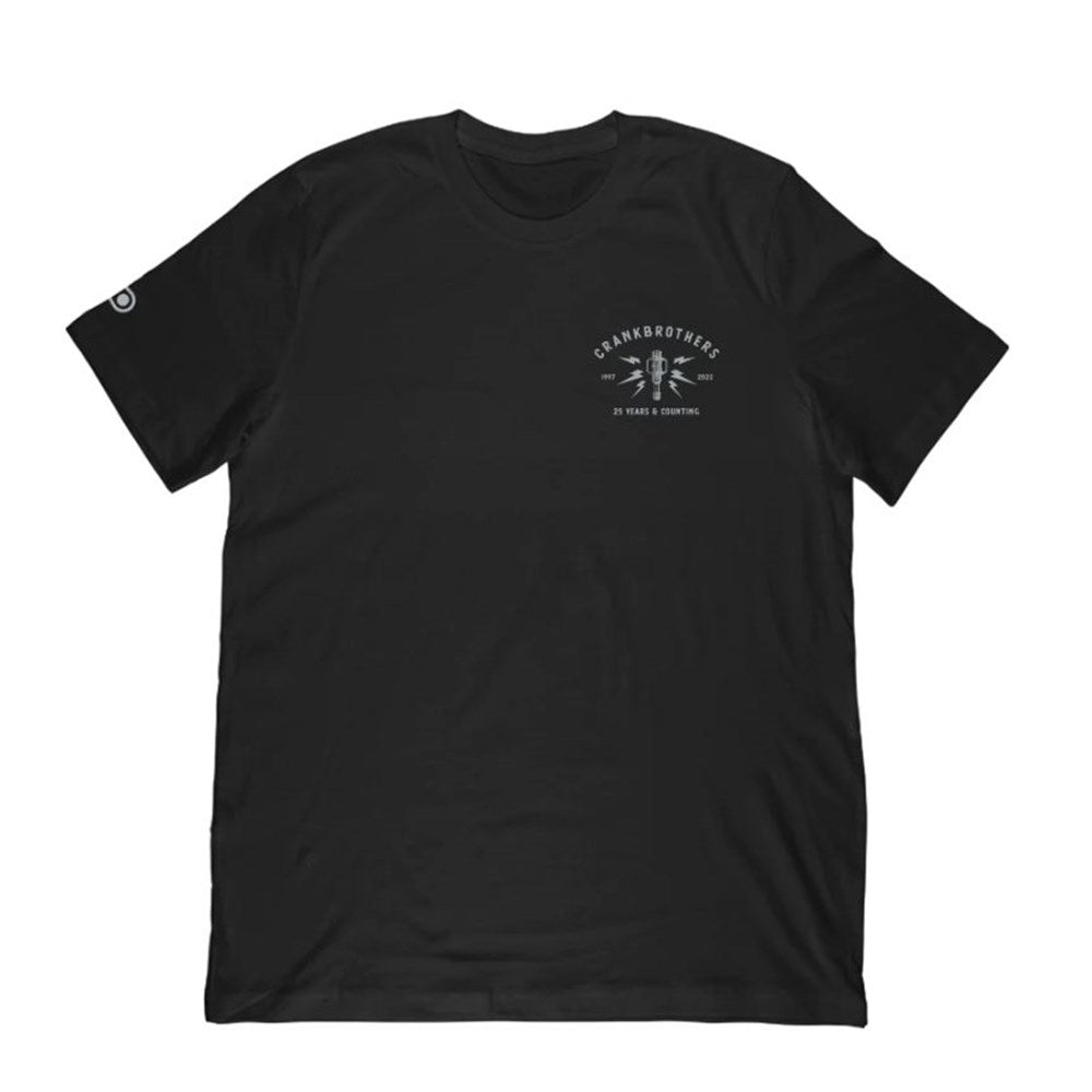 Crankbrothers Tee 25Th Anniversary Black