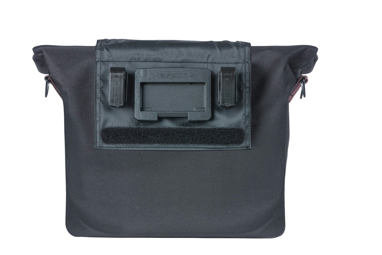 Basil City Handbag Front 8-11L Black