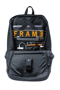 Thumbnail for Basil B-Safe Nordlicht Bike Backpack Black