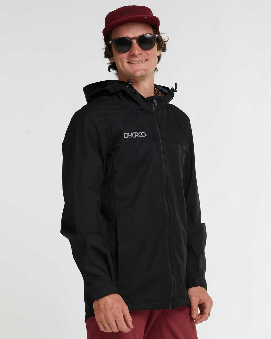 DHARCO Mens Rain Jacket | Stealth