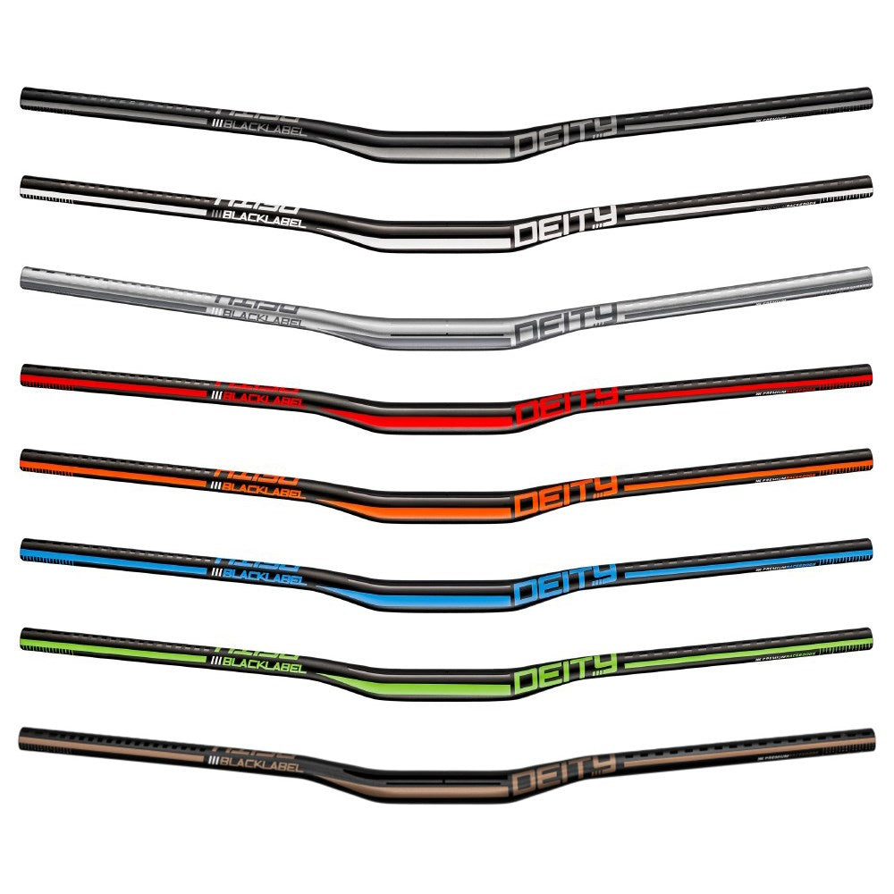 Deity Handlebar Blacklabel 800mm 15mm Rise 31.8mm Clamp