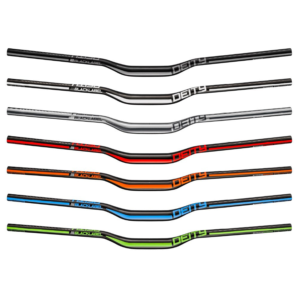 Deity Handlebar Blacklabel 800mm 25mm Rise 31.8mm Clamp