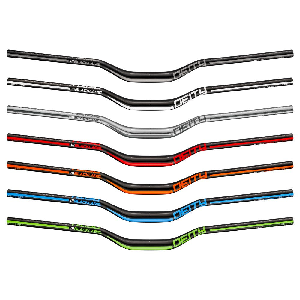 Deity Handlebar Blacklabel 800mm 38mm Rise 31.8mm Clamp