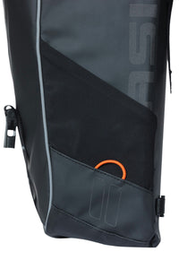 Thumbnail for Basil Miles Tarpaulin Double Bag Black Orange 34L
