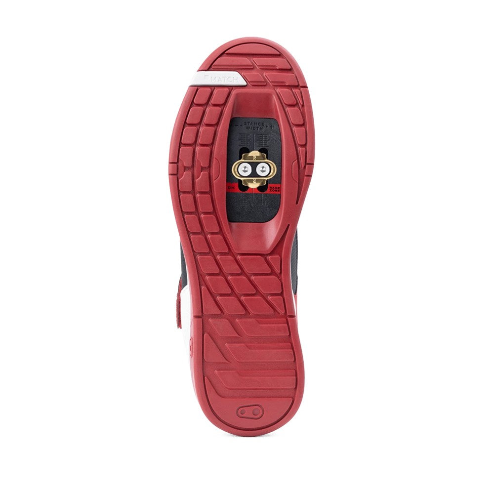 Crankbrothers Shoes Mallet Speedlace Black / Red/ White Clipless SPD