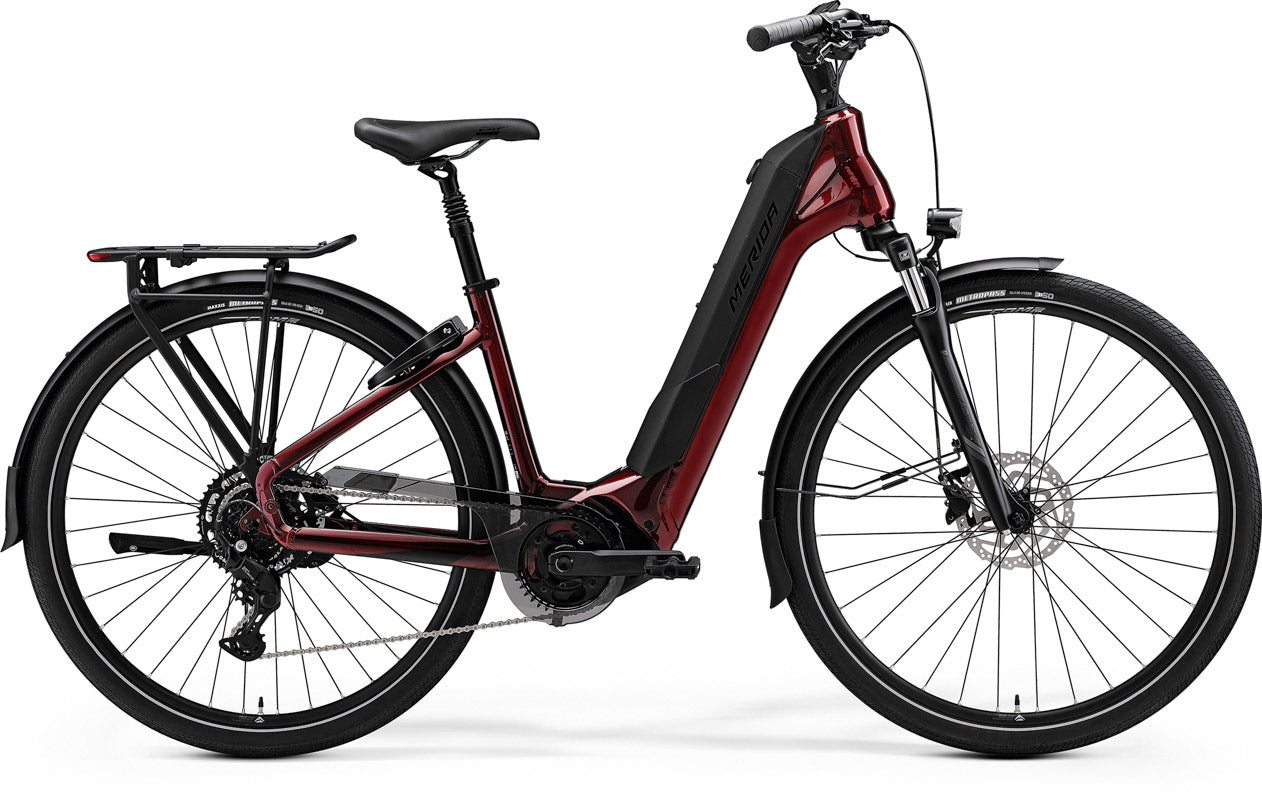 MERIDA eSPRESSO CITY 400 EQ | BURGUNDY RED(BLACK)