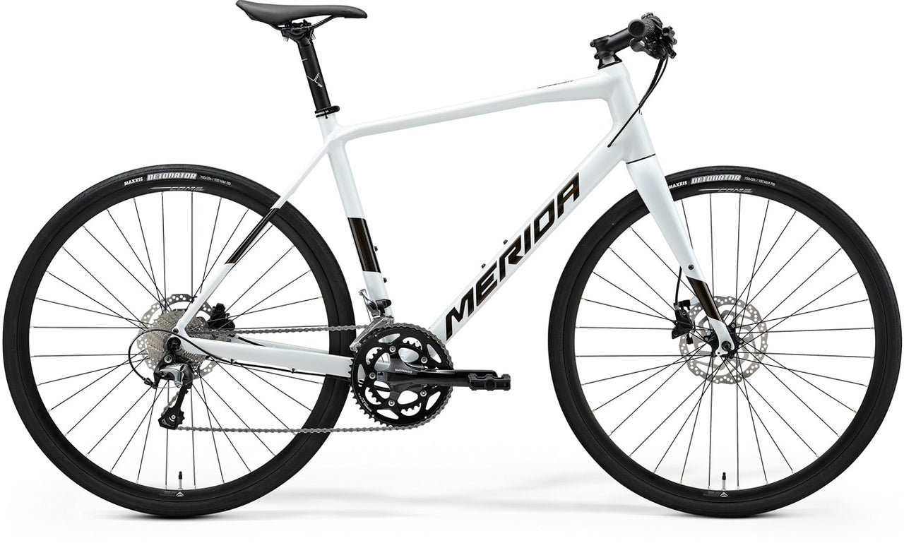 MERIDA SPEEDER 300 III1 | PEARL WHITE(GUARDED GOLD)