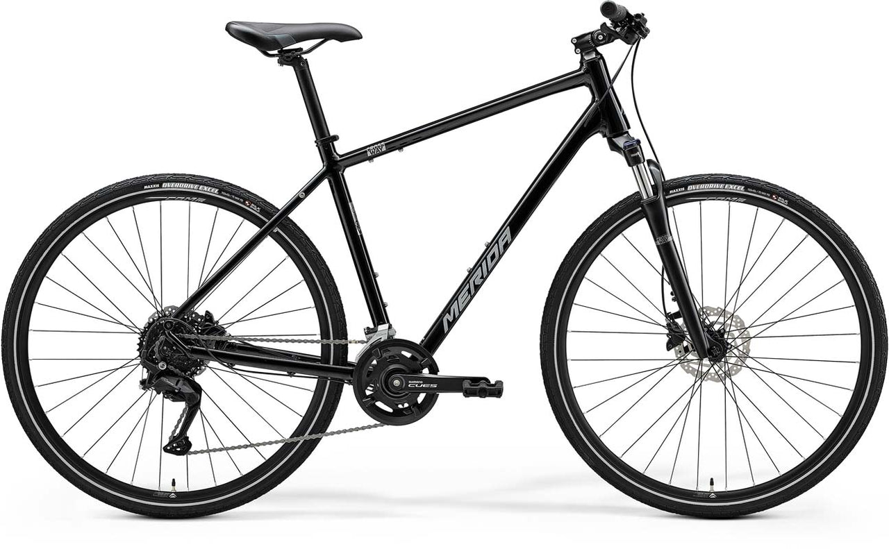 MERIDA CROSSWAY 100 III2 | GLOSSY BLACK(SILVER)
