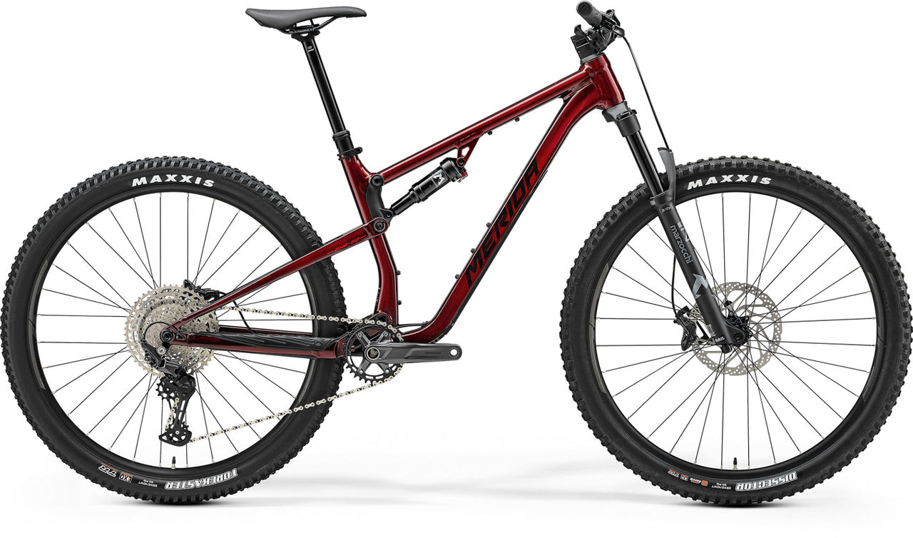 MERIDA ONE TWENTY 600 V2 | BURGUNDY RED(BLACK/RED)