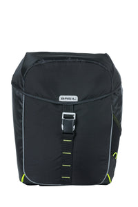 Thumbnail for Basil Miles Double Bag 34L Black Lime