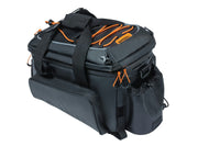 Thumbnail for Basil Miles Tarpaulin Trunkbag XL Pro 9-36 Litres Black/Orange