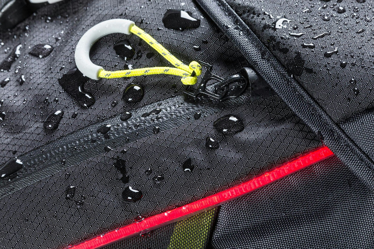 Basil Miles Daypack w/LED 17L Black Lime