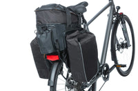 Thumbnail for Basil Miles Tarpaulin Trunkbag XL Pro 9-36 Litres Black/Orange