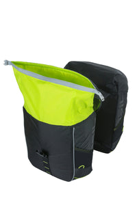 Thumbnail for Basil Miles Double Bag 34L Black Lime