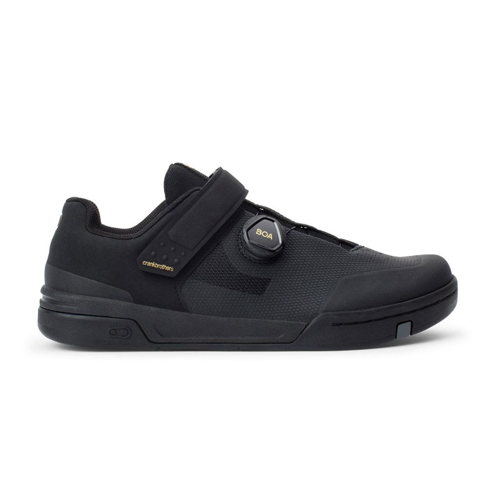 Crankbrothers Shoes Stamp BOA Black / Gold Flat