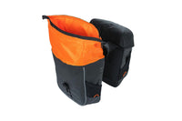 Thumbnail for Basil Miles Tarpaulin Double Bag Black Orange 34L