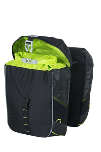 Thumbnail for Basil Miles Double Bag 34L Black Lime