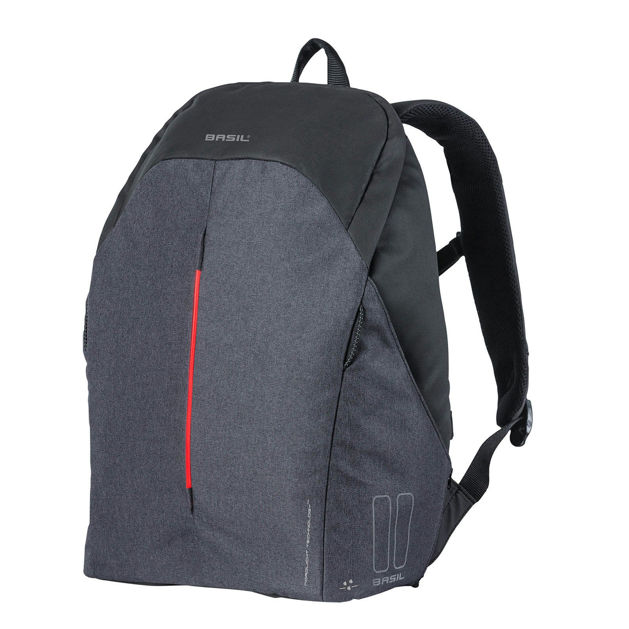 Basil B-Safe Nordlicht Bike Backpack Black