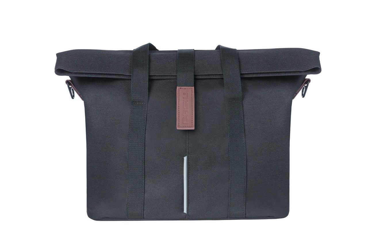 Basil City Handbag Front 8-11L Black