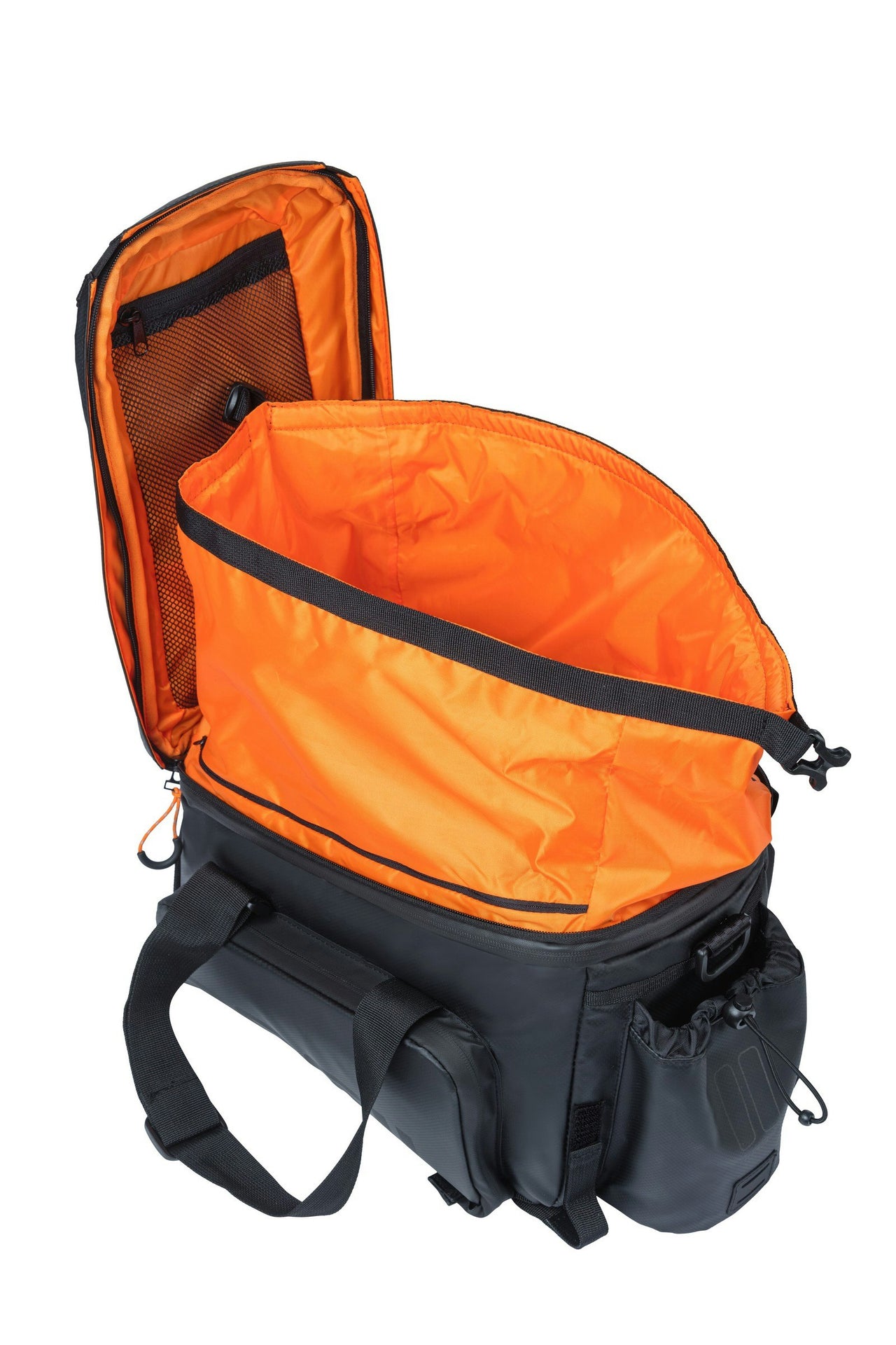 Basil Miles Tarpaulin Trunkbag XL Pro 9-36 Litres Black/Orange