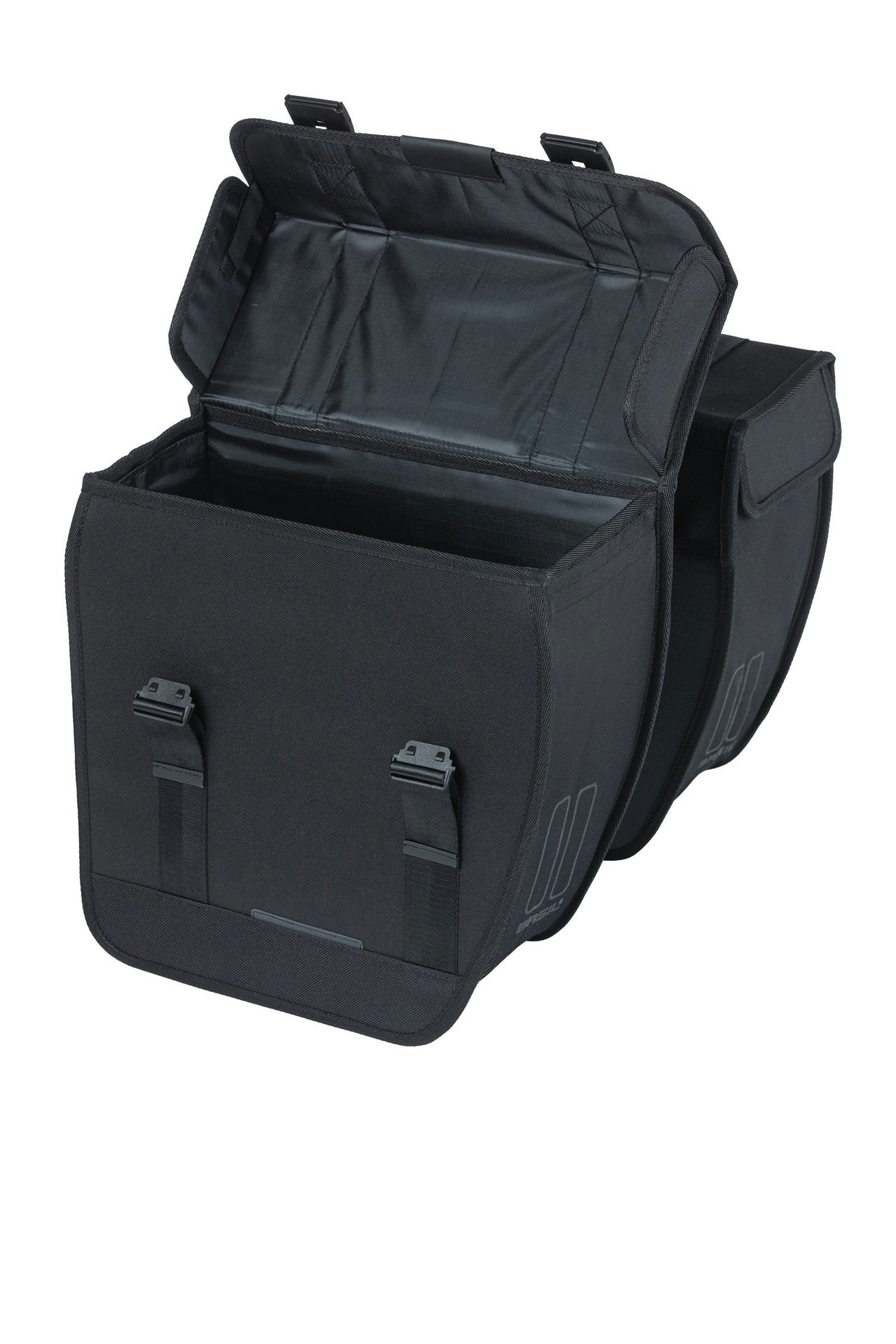 Basil Tour XL Double Pannier Bag 35 Litres Black