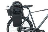 Thumbnail for Basil Miles Tarpaulin Trunkbag XL Pro 9-36 Litres Black/Orange