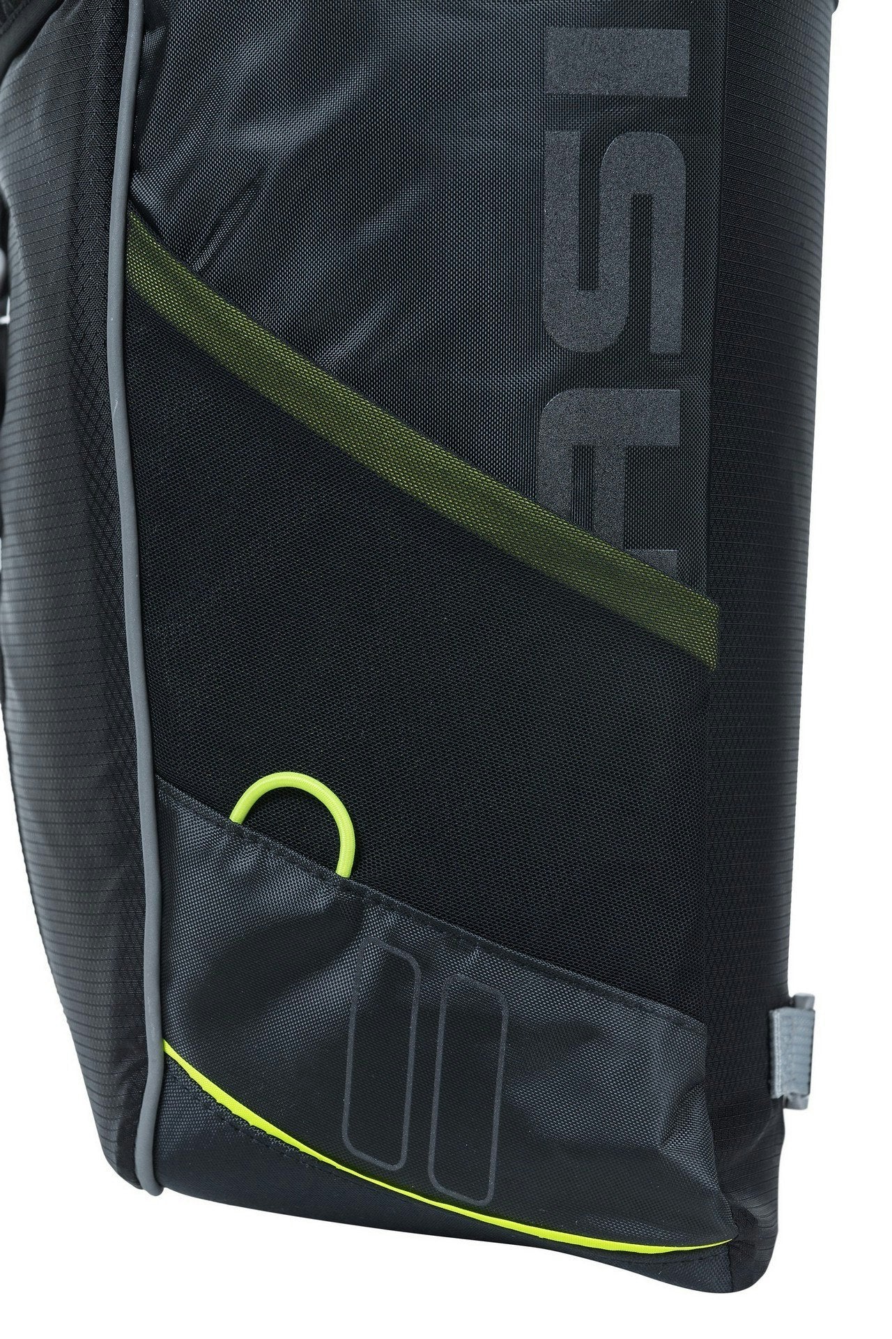 Basil Miles Double Bag 34L Black Lime