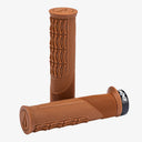 SDG - Grip Thrice Open Core Lock On - Brown W/ Black Alloy Lock Ring – view 1