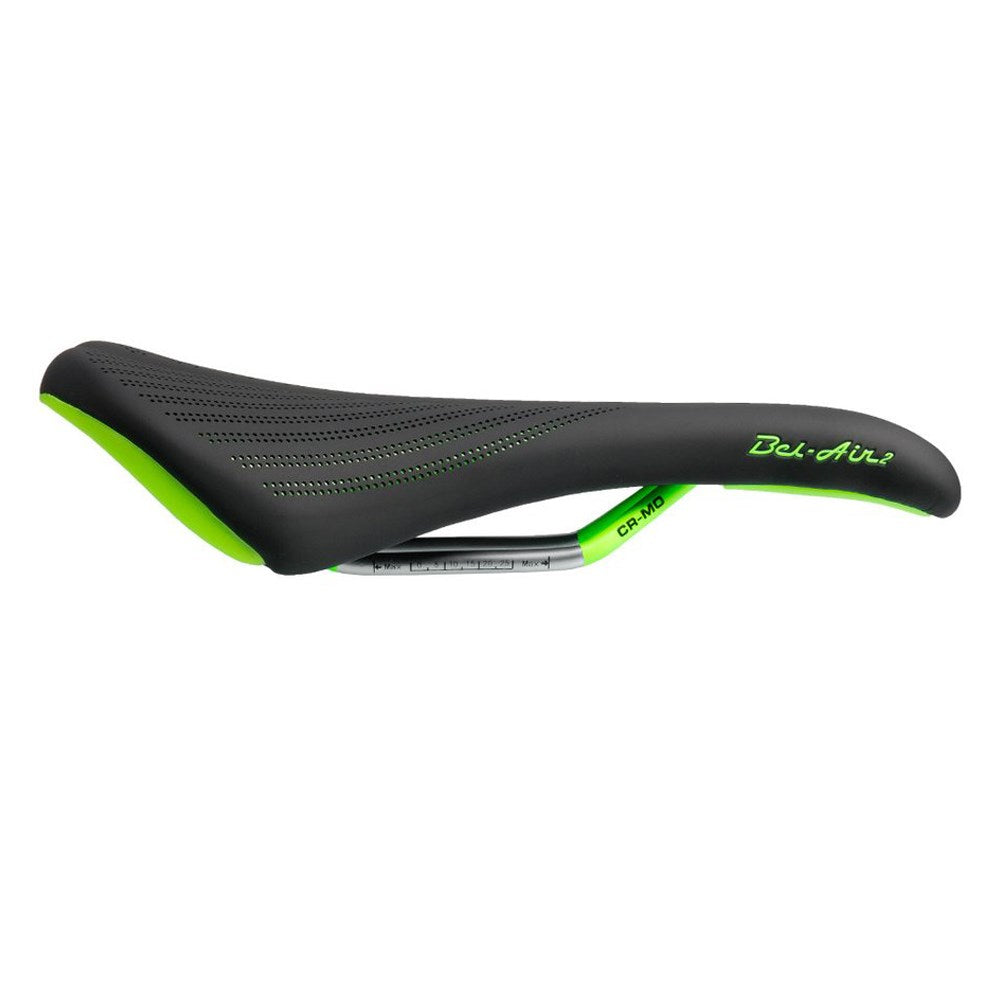 SDG Bel-Air 2.0 Cro-Mo Black | Neo Green Perf | Green Performance AT