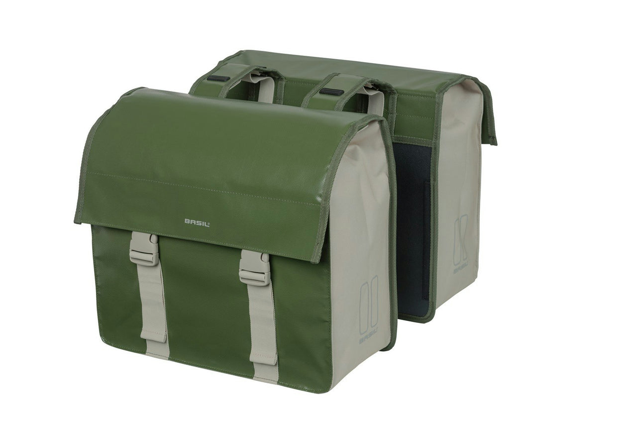 Basil Urban Load Double Pannier Bag 48-53L Green