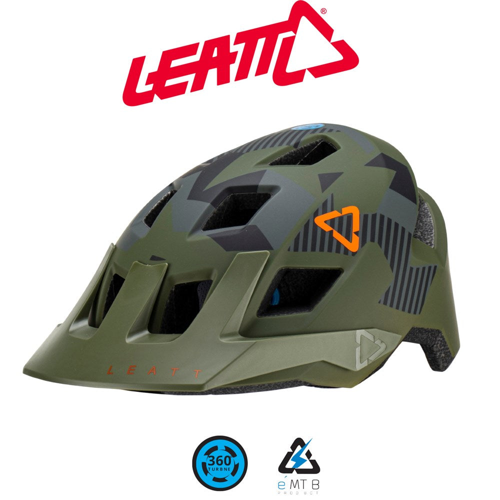 Leatt Helmet MTB AllMtn 1.0 V23 JR Camo XS 50-54cm