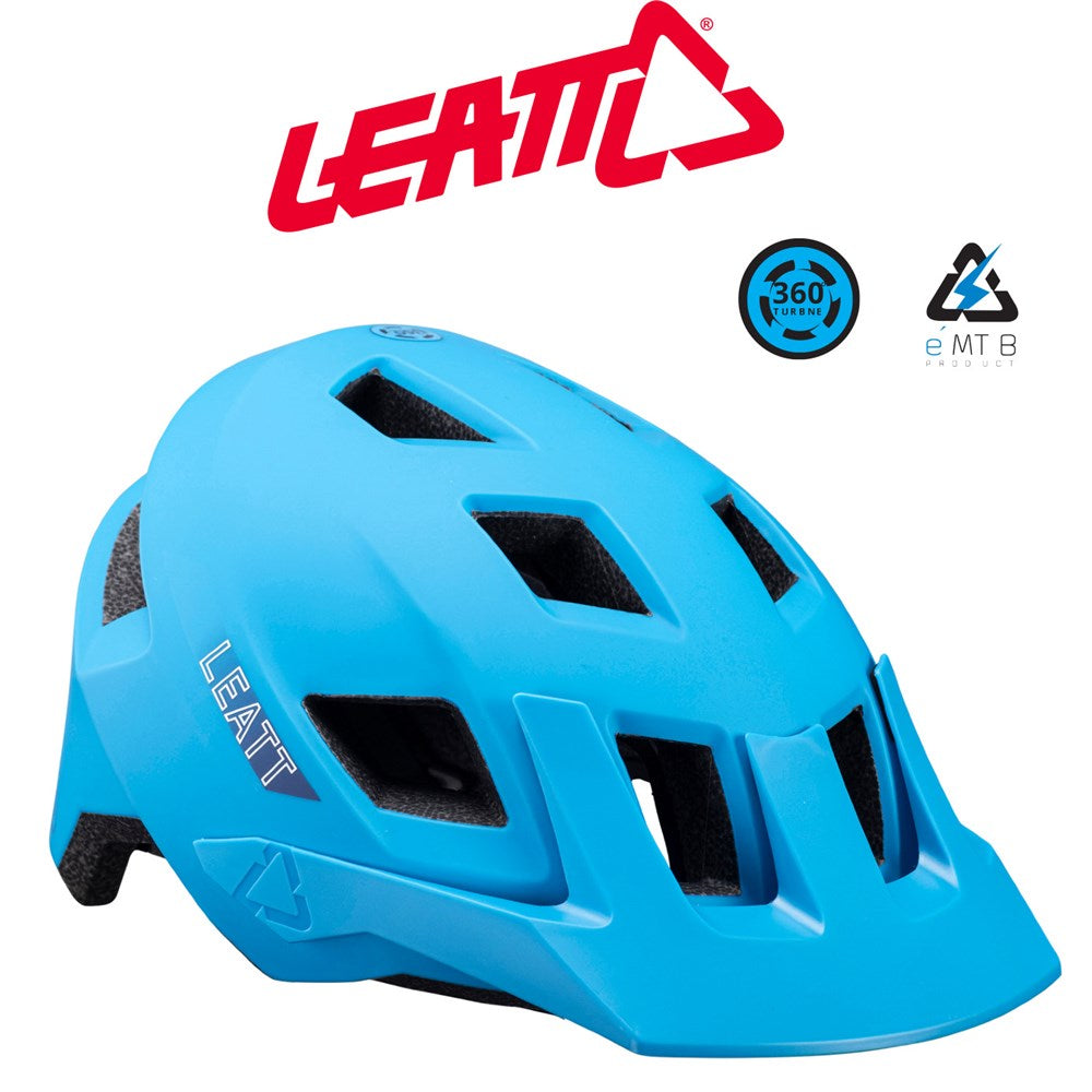 Leatt Helmet MTB AllMtn 1.0 V24 Cyan