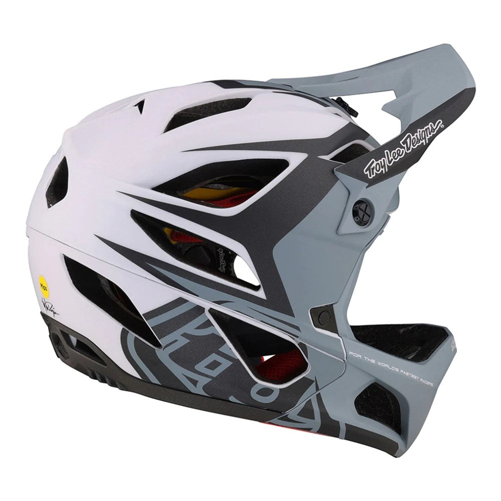 TLD 23 Stage MIPS AS Helmet Valance Grey