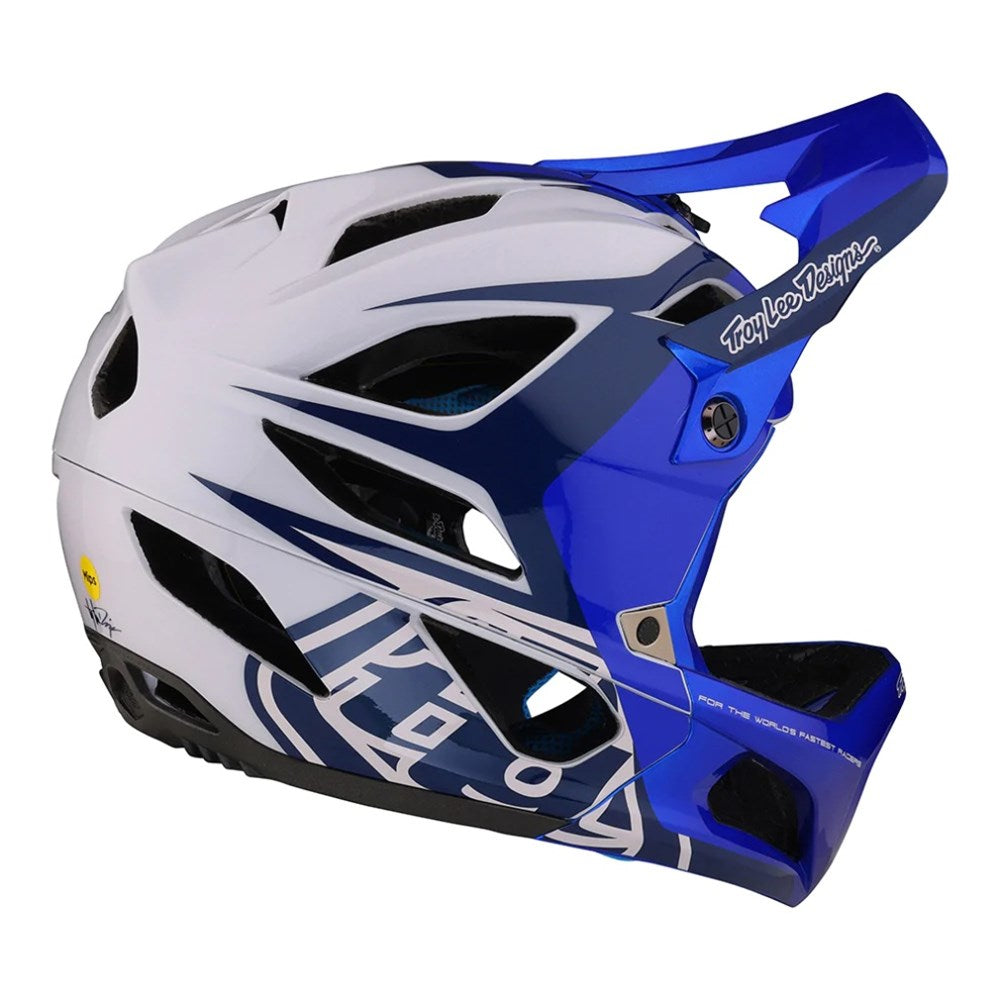 TLD 23 Stage MIPS AS Helmet Valance Blue