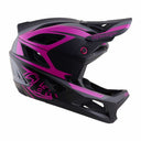 TROY LEE DESIGNS - 26.2 Stage 2 Helmet MIPS - High Vz Dark Grey / Neon Fuchs